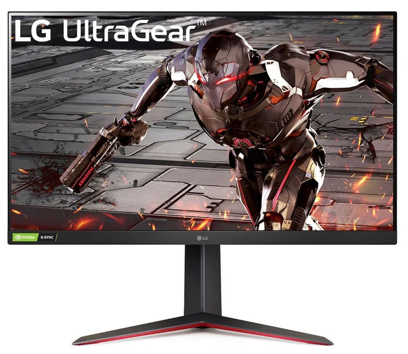 LG UltraGear 32GN55R-B 31.5 inç FHD 165Hz 1ms Asansör NVIDIA G-SYNC VA Gaming Monitör