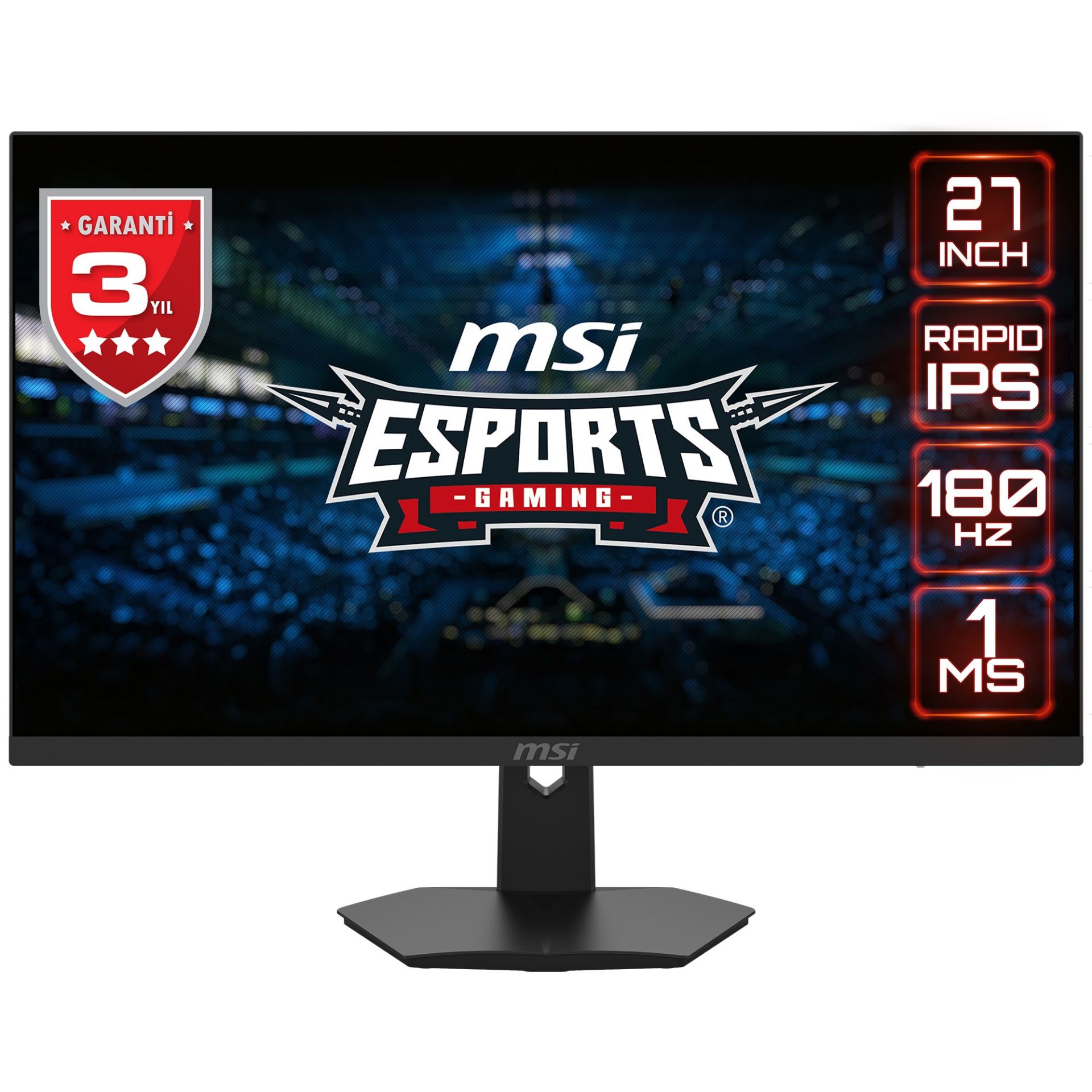 MSI G274F 27'' FHD FLAT RAPID IPS 180HZ 1MS ADAPTIVE-SYNC GAMING MONITOR