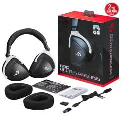 Asus ROG Delta S Wireless 2.4GHz Bluetooth Yapay Zeka Destekli Gürültü Engelleyici Mikrofon Kablosuz Gaming Kulaklık 90YH03IW-B3UA00