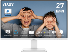MSI PRO MP273QW E2 27'' WQHD FLAT IPS 100Hz 1MS ADAPTIVE-SYNC BEYAZ MONITOR