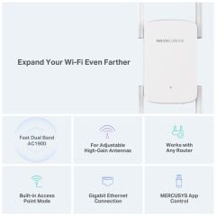 TP-Link Mercusys ME50G AC1900 Menzil Genişletici