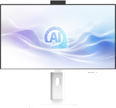 MSI MODERN AM273QP AI 1UM-242TR ULTRA 5 125H 16GB DDR5 1TB SSD 27'' WQHD W11H BEYAZ AIO PC