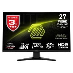MSI MAG 274CQF 27'' WQHD CURVE RAPID VA 180HZ 0.5MS(GTG) ADAPTIVE-SYNC GAMING MONİTÖR