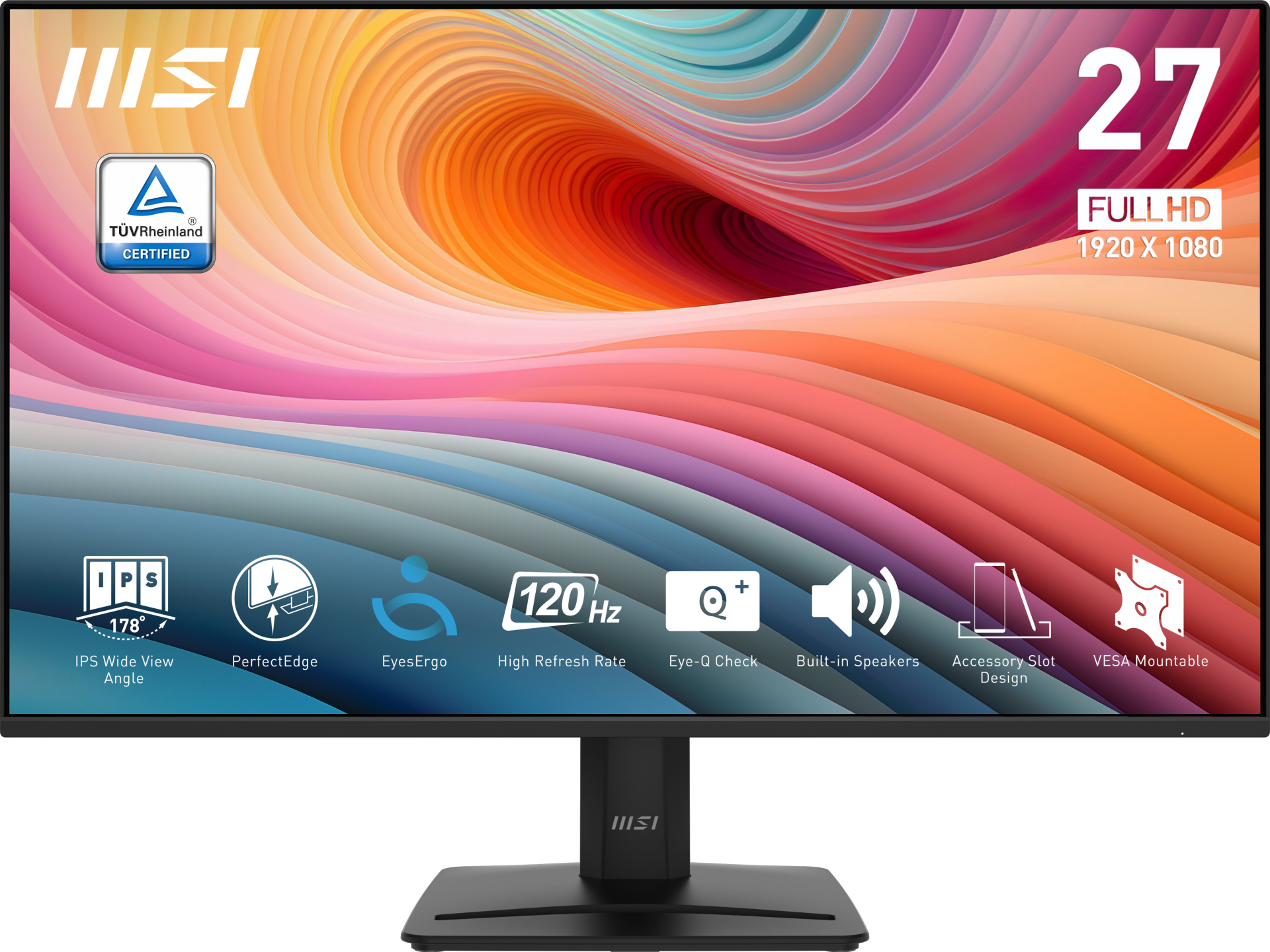 MSI PRO MP275 E2 27'' FHD FLAT IPS 120HZ 1MS ADAPTIVE-SYNC MONITOR