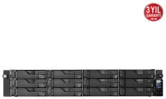Asustor AS6512RD Intel C3538  8GB RAM 12 Yuvalı Nas Depolama Ünitesi 90IX01M0-BW3S00