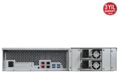 Asustor AS6512RD Intel C3538  8GB RAM 12 Yuvalı Nas Depolama Ünitesi 90IX01M0-BW3S00