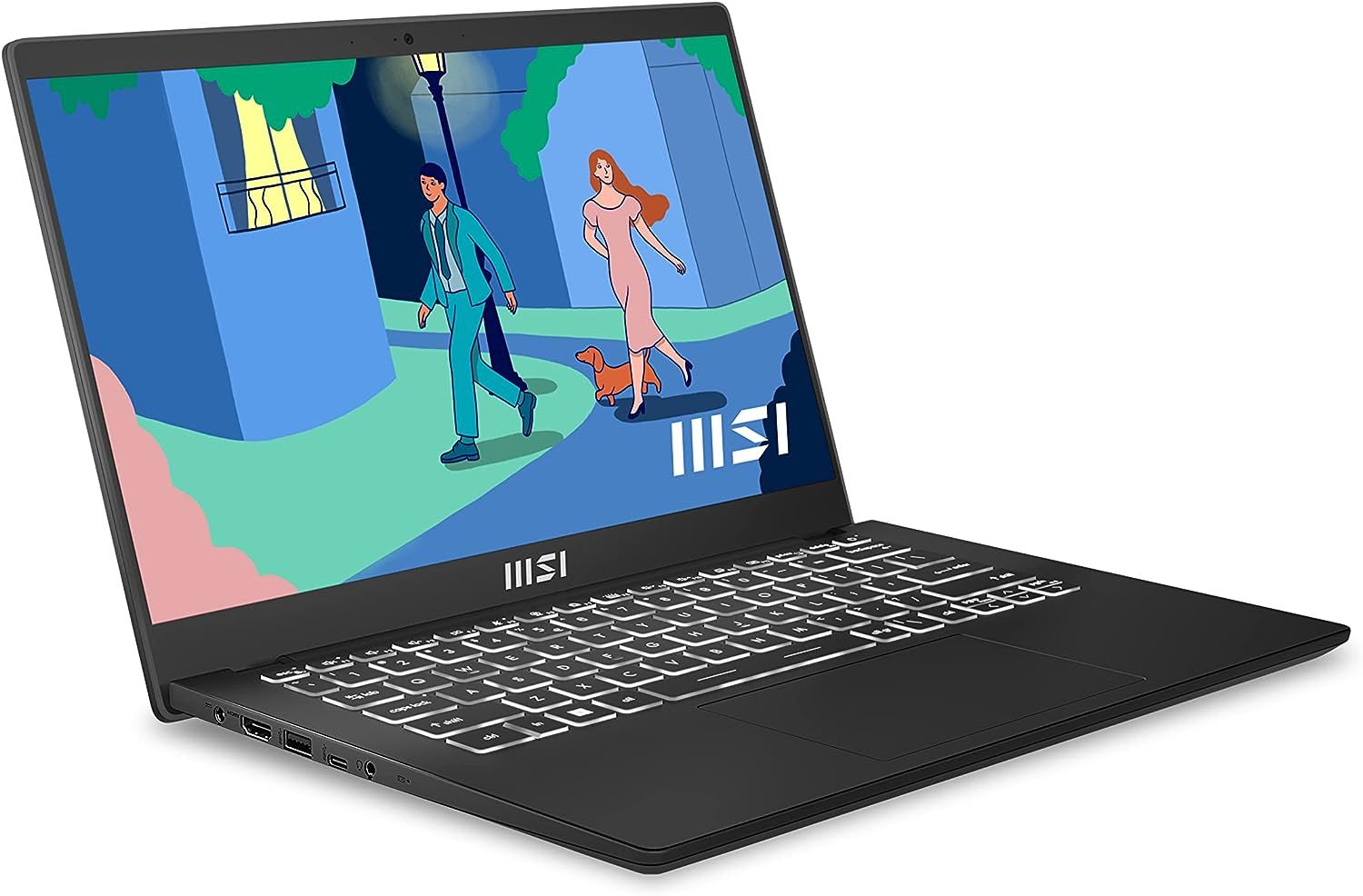 MSI MODERN 14 C12MO-1039XTR I7-1255U 16GB RAM 512GB SSD UMA 14.0 FHD DOS SIYAH