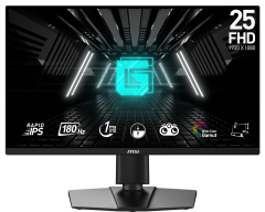 MSI G255PF E2 24.5'' FHD FLAT RAPID IPS 180HZ 1MS ADAPTIVE-SYNC PIVOT GAMING MONİTÖR