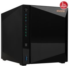 Asustor A3304T V2 Realtek RTD1619B 2GB RAM 4 Yuvalı Nas Depolama Ünitesi 90IX01L1-BW3S00
