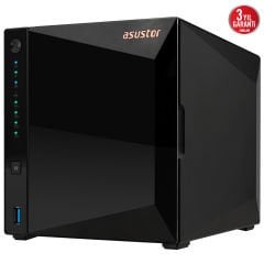 Asustor A3304T V2 Realtek RTD1619B 2GB RAM 4 Yuvalı Nas Depolama Ünitesi 90IX01L1-BW3S00