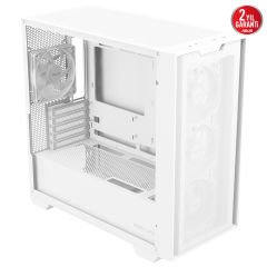 Asus A21 Plus 360mm ATX PSU Destekli Fanlı Micro-ATX Beyaz Mid Tower Kasa 90DC00H3-B19010