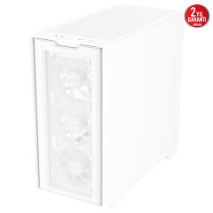 Asus A21 Plus 360mm ATX PSU Destekli Fanlı Micro-ATX Beyaz Mid Tower Kasa 90DC00H3-B19010