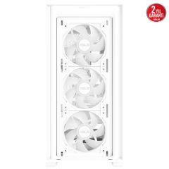 Asus A21 Plus 360mm ATX PSU Destekli Fanlı Micro-ATX Beyaz Mid Tower Kasa 90DC00H3-B19010