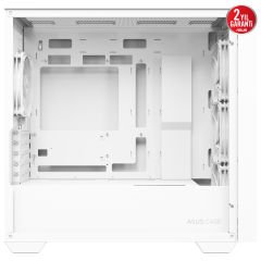 Asus A21 Plus 360mm ATX PSU Destekli Fanlı Micro-ATX Beyaz Mid Tower Kasa 90DC00H3-B19010