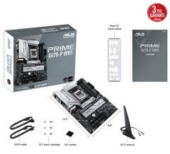 Asus Prime X670-P WIFI AMD X670 AM5 6400 DP DDR5 M2 HDMI Usb 3.2 RGB ATX Anakart 90MB1BV0-M0EAY0