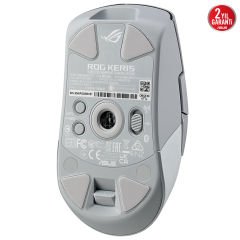Asus ROG Keris Wireless AimPoint White Edition 36.000 DPI RGB Kablosuz Gaming Mouse 90MP02V0-BMUA10