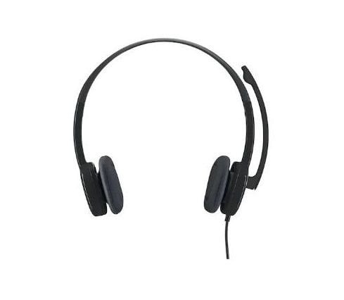 Logitech H151 Mikrofonlu Kulak Üstü Kulaklık Siyah - 981-000589