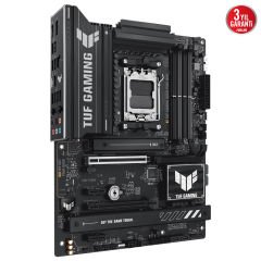 Asus TUF Gaming B850-PLUS WIFI AMD B850 AM5 DDR5 8000DP HDMI 3x M.2 USB3.2 WiFi7 Aura RGB Anakart 90MB1J30-M0EAY0