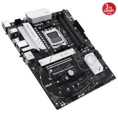 Asus PRIME B650-PLUS WIFI AMD B650 AM5 DDR5 7600 DP HDMI 2x M.2 USB 3.2 AX WiFi BT Aura RGB 192GB RAM Desteği Anakart 90MB1KP0-M0EAY0