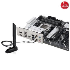 Asus PRIME B840-PLUS WIFI DDR5 7600MHz USB 3.2 2.5G LAN AURA RGB BIOS FlashBack ATX Anakart 90MB1IZ0-M0EAY0
