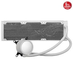 Asus ROG RYUO III 360 ARGB White Edition Anime Matrix LED Ekran 120mm Radyatör RGB AIO Sıvı Soğutucu 90RC00I2-M0UAY0