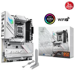 Asus ROG Strix B850-A GAMING WIFI DDR5 8000MHz USB 3.2 Gen2x2 WiFi 7 BT 2.5G LAN AURA RGB ATX Anakart 90MB1J50-M0EAY0