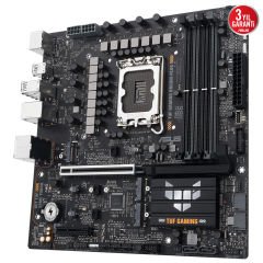 Asus TUF Gaming B860M-PLUS DDR5 8800MHz USB 3.2 Gen2x2 Type-C 2.5G LAN AURA RGB mATX Anakart 90MB1JW0-M0EAY0