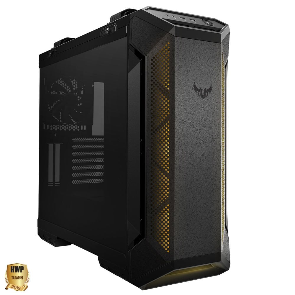 Asus TUF Gaming GT501 Temperli Cam USB 3.1 RGB Fanlı ATX/EATX Oyuncu Kasası 90DC0012-B49000