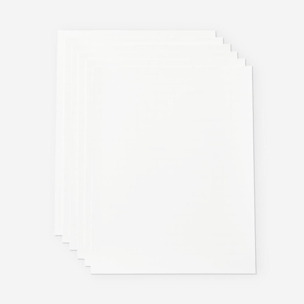 Cricut 2010363 Printable Vinil 21.5X28CM 12li Paket Transparan