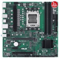Asus MB Pro B650M-CT-CSM AMD B650 6400 2XMHz DDR5 M2 HDMI Usb 3.2 mATX Anakart 90MB1EC0-M0EAYC