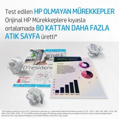 HP 3YM75AE (653) SİYAH MUREKKEP KARTUSU 360 SAYFA (ORIJINAL)