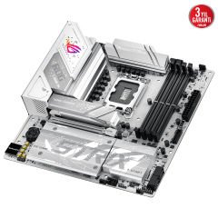Asus ROG Strix B860-G Gaming WIFI – Intel B860, LGA1851, DDR5 8600 MHz, DisplayPort & HDMI, USB-C, 4x M.2, USB 3.2 Gen 2x2 Anakart 90MB1JF0-M0EAY0