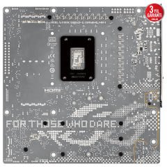 Asus ROG Strix B860-G Gaming WIFI – Intel B860, LGA1851, DDR5 8600 MHz, DisplayPort & HDMI, USB-C, 4x M.2, USB 3.2 Gen 2x2 Anakart 90MB1JF0-M0EAY0