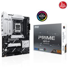 Asus Prime X870-P AMD AM5, 4800MHz DDR5, HDMI, M.2, ATX Anakart 90MB1IT0-M0EAY0
