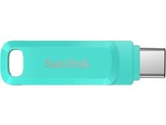 SanDisk Ultra Dual Drive Go 64GB SDDDC3-064G-G46G USB & Type-C Flash Bellek Tiffany Green