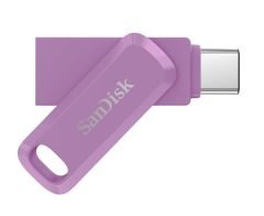 SanDisk Ultra Dual Drive Go 64GB SDDDC3-064G-G46L USB & Type-C Flash Bellek Lavanta