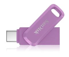 SanDisk Ultra Dual Drive Go 64GB SDDDC3-064G-G46L USB & Type-C Flash Bellek Lavanta