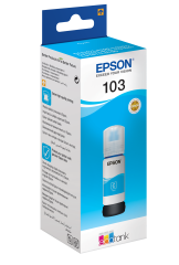 Epson EcoTank 103 65ml Orijinal Cyan (Mavi) Mürekkep Kartuş C13T00S24A
