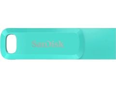 SanDisk Ultra Dual Drive Go 256GB SDDDC3-256G-G46G USB & Type-C Flash Bellek Tiffany Green