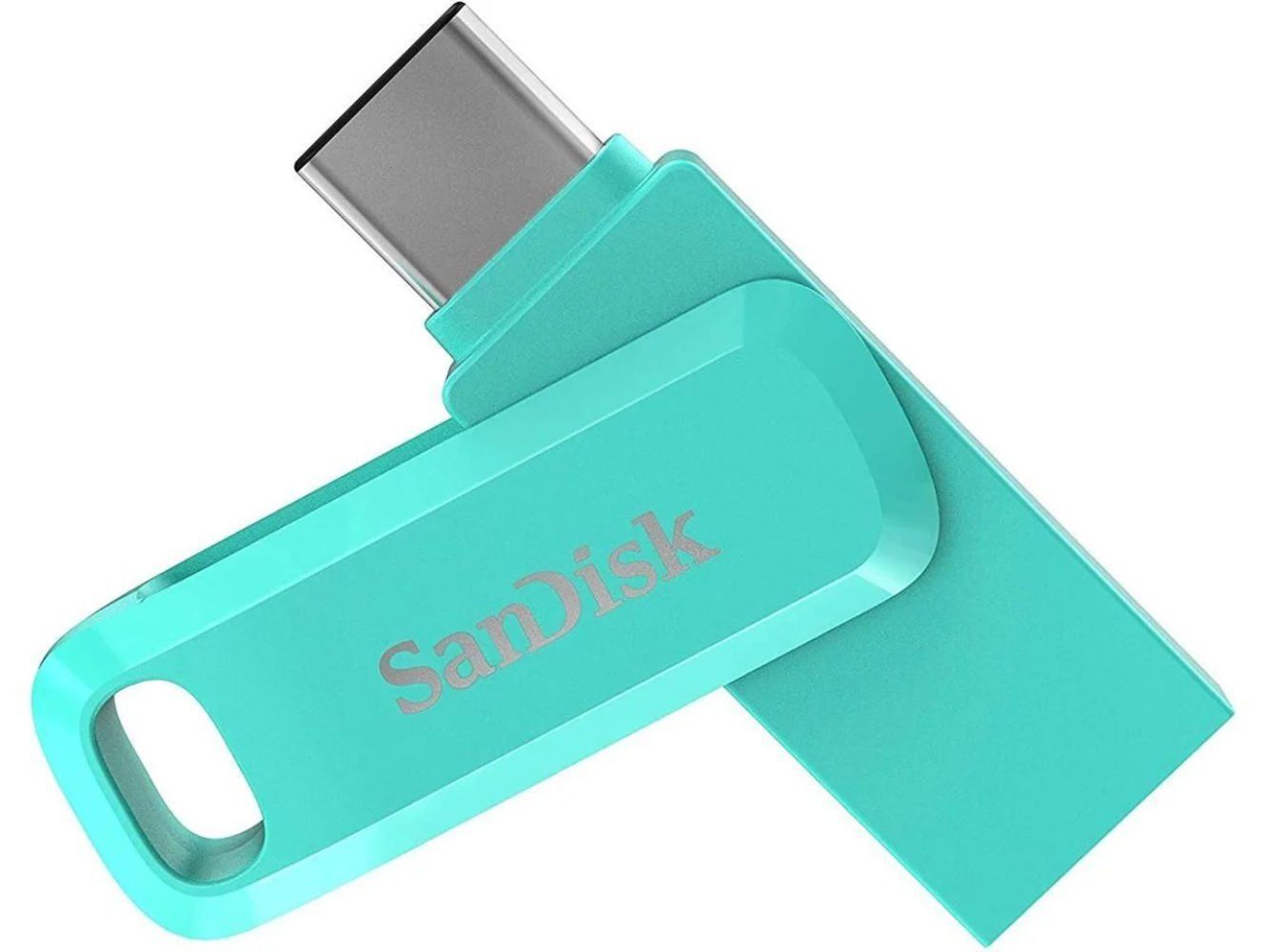 SanDisk Ultra Dual Drive Go 512GB SDDDC3-512G-G46G USB & Type-C Flash Bellek Tiffany Green