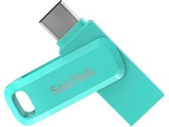 SanDisk Ultra Dual Drive Go 512GB SDDDC3-512G-G46G USB & Type-C Flash Bellek Tiffany Green