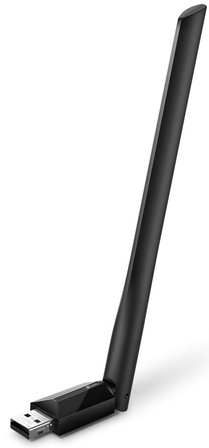 TP-Link Archer T2U Plus 600 Mbps Yüksek Kazançlı Kablosuz Dual Band USB Adaptör