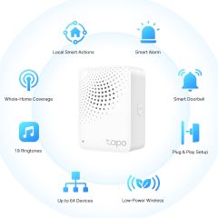 TP-Link Tapo H100 Chime Özellikli Akıllı Priz
