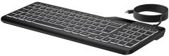 HP 405 Çoklu Cihaz Arka Aydınlatmalı Kablolu Type-C Klavye Siyah 7N7C1AA
