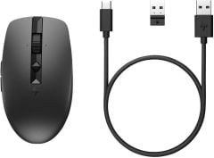 HP 715 Programlanabilir Şarj Edilebilir Bluetooth Kablosuz Mouse Siyah 6E6F0AA