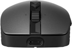 HP 715 Programlanabilir Şarj Edilebilir Bluetooth Kablosuz Mouse Siyah 6E6F0AA