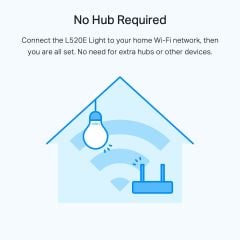 TP-Link Tapo L520E Ayarlanabilir Işık Seviyeli Akıllı Wi-Fi Led Ampul ( Tekli Paket)