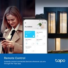 TP-Link Tapo P100(2-Pack) Minş Wi-Fi Akıllı Priz (2'li Paket)