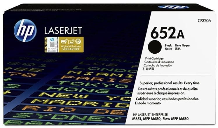 HP CF320A (652A) SIYAH TONER 11.000 SAYFA (ORIGINAL)