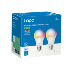 TP-Link Tapo L530E(2-Pack) Ayarlanabilir Işık Seviyeli Renkli Akıllı Wi-Fi Led Ampul (2'li Paket)